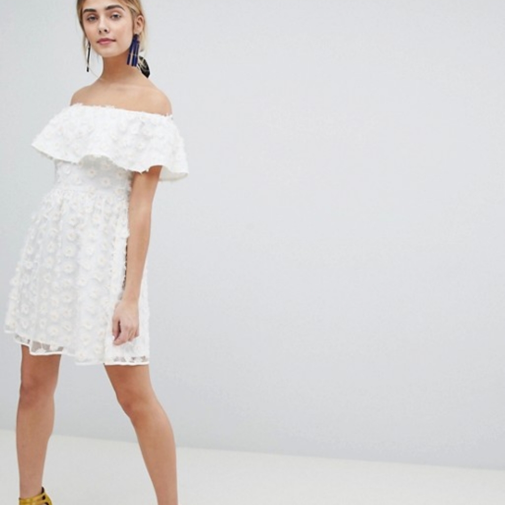 ASOS Off Shoulder Daisy Dress